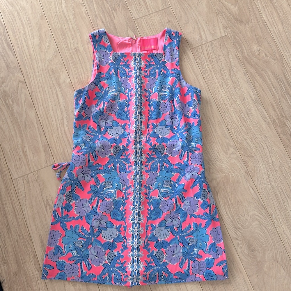 Worn Once Lilly Pulitzer Square Neck Donna Romper in Palm Paradise Size 2